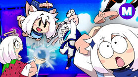 THE GLITCHPOCALYPSE (Genshin Impact) // Clean up and color